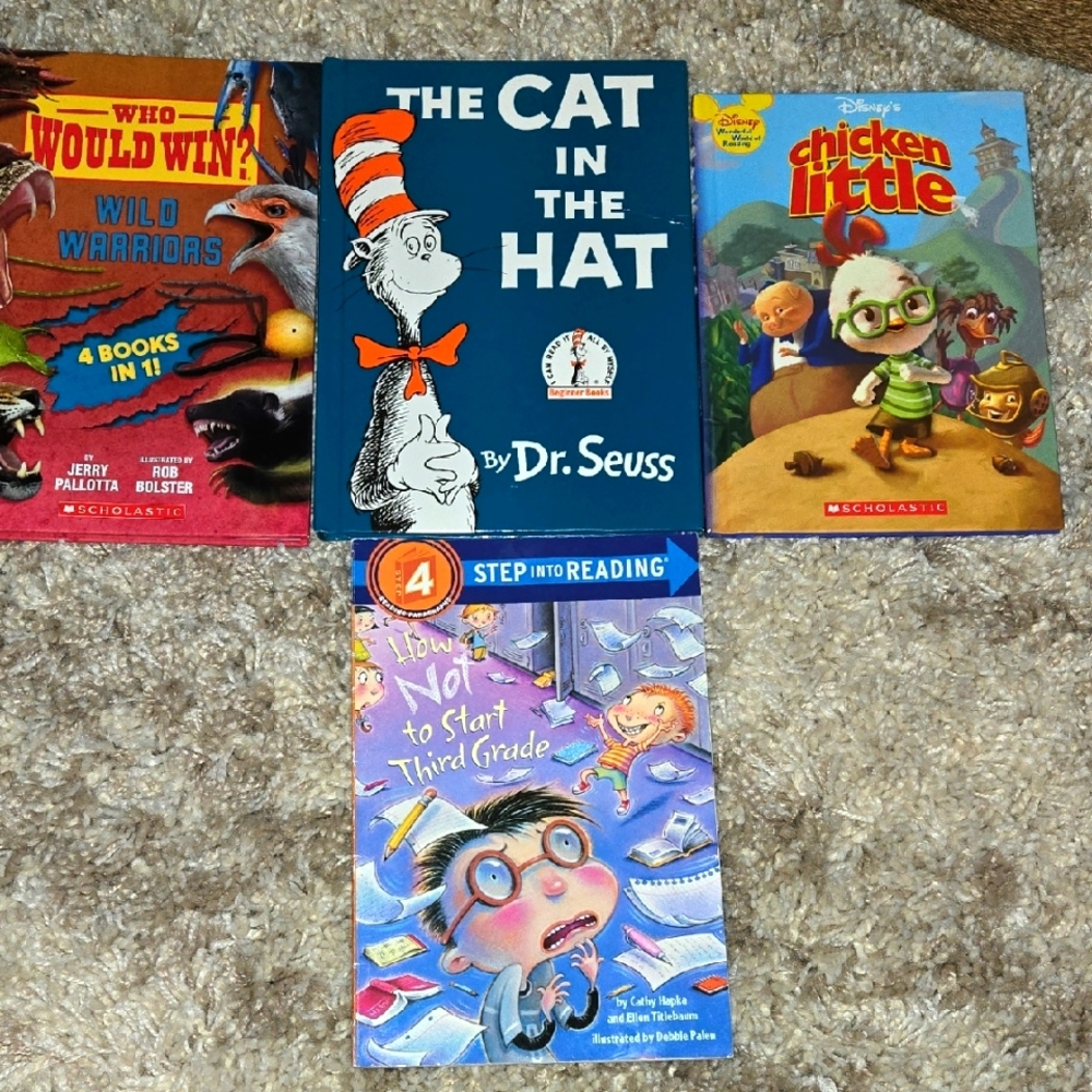 Children's Book Set - Colorful Collection Set Of 4 Books